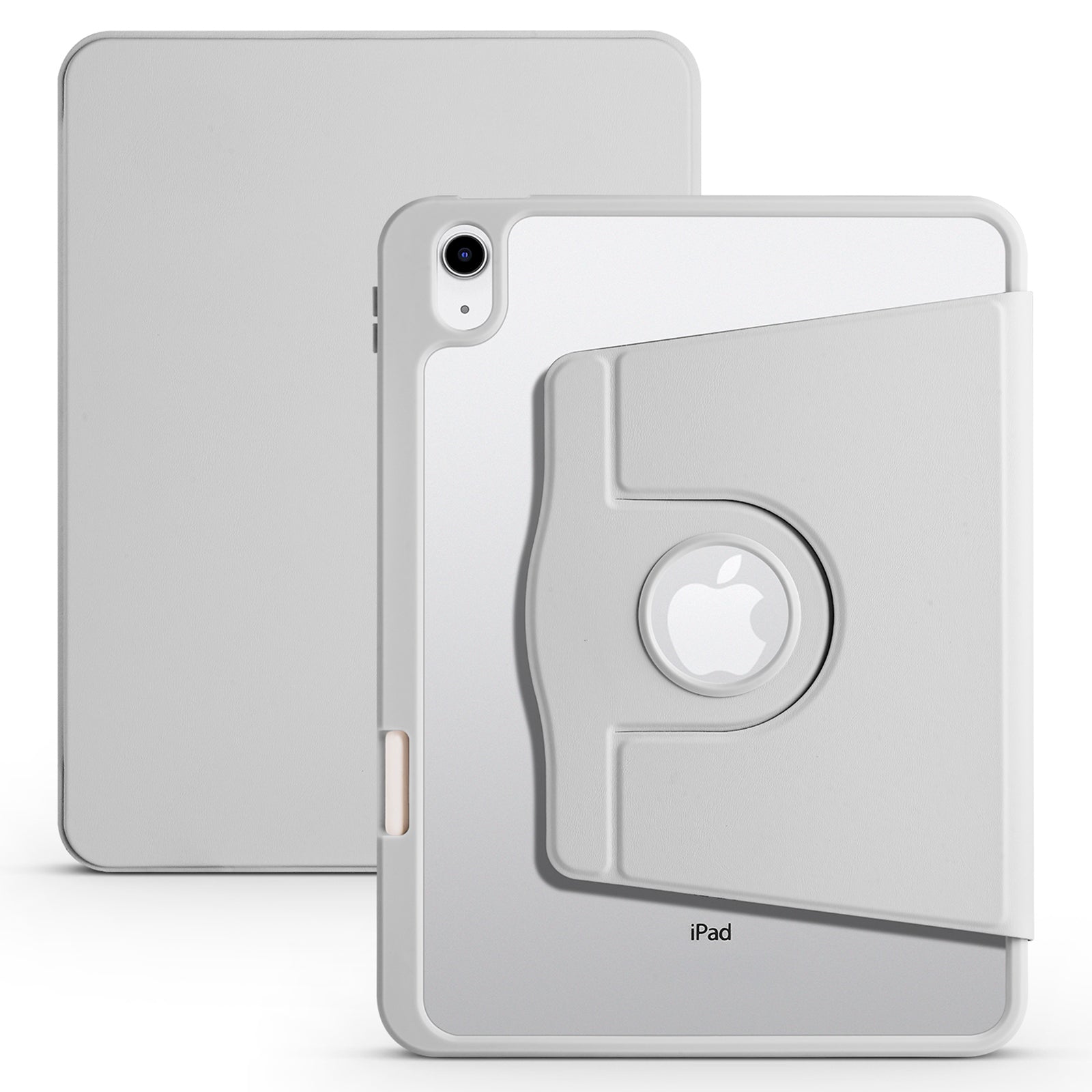 For iPad 10.9 (2022) PU Leather Acrylic Tablet Case Rotary Kickstand Cover with Pen Holder For iPad 10.9 (2022) PU Leather Acrylic Tablet Case Rotary Kickstand Cover with Pen Holder